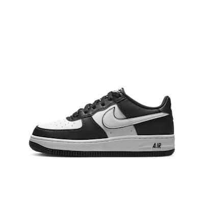 Kids black af1 discount